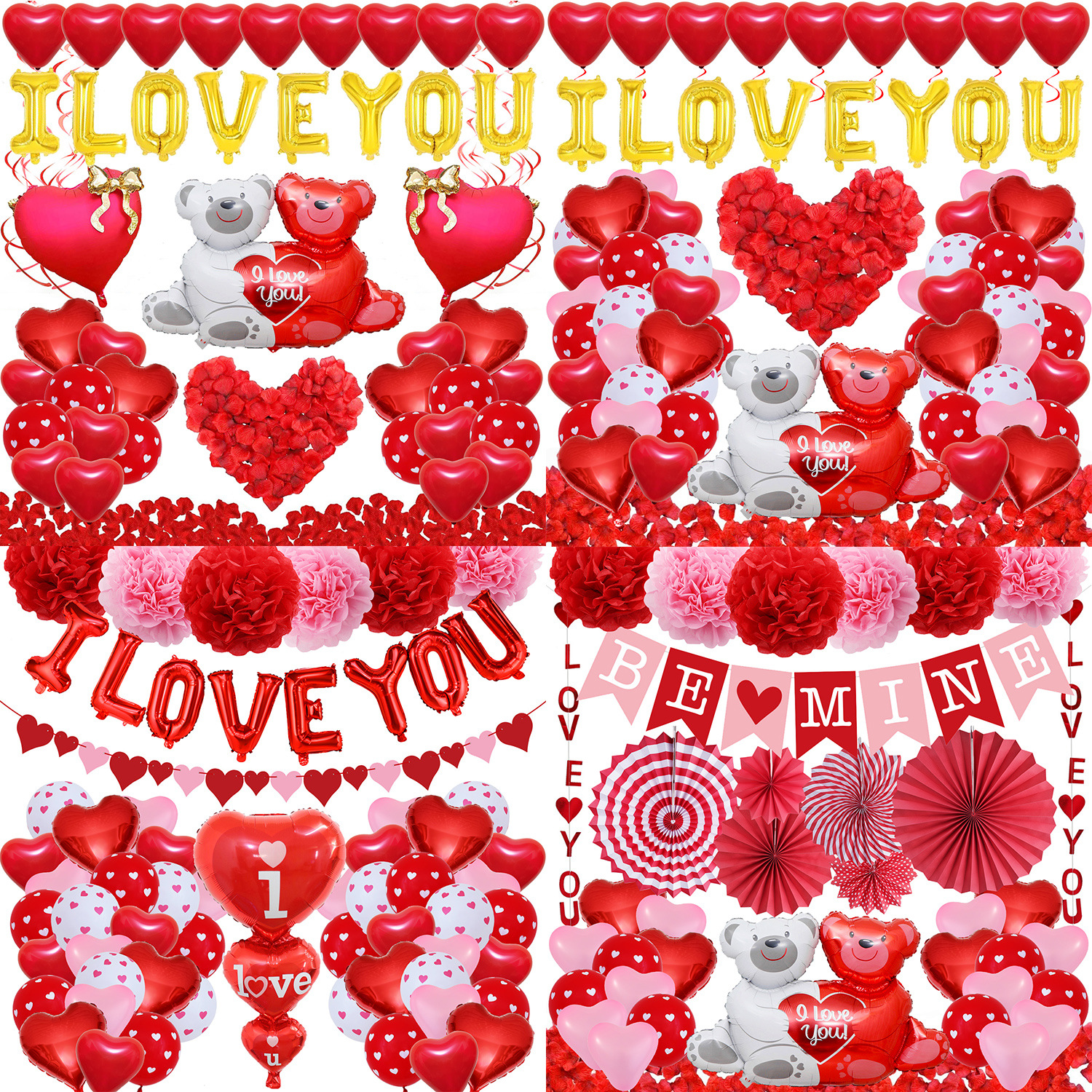 Balloon for St. Valentine's Day heart shaped