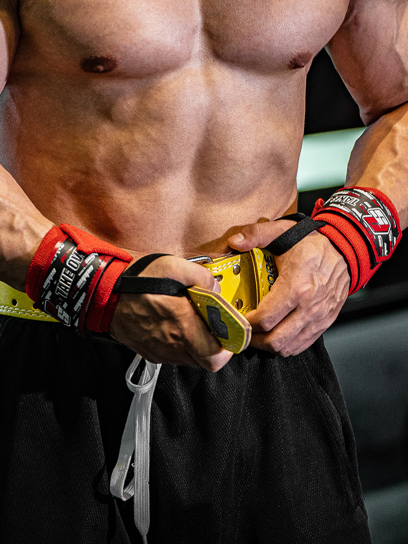 PROSUPPS フィットネスリストバンドプロスポーツブースターベルトハイドパワー重量挙げ睡眠リストバンド男性と女性のためのデッドリフト