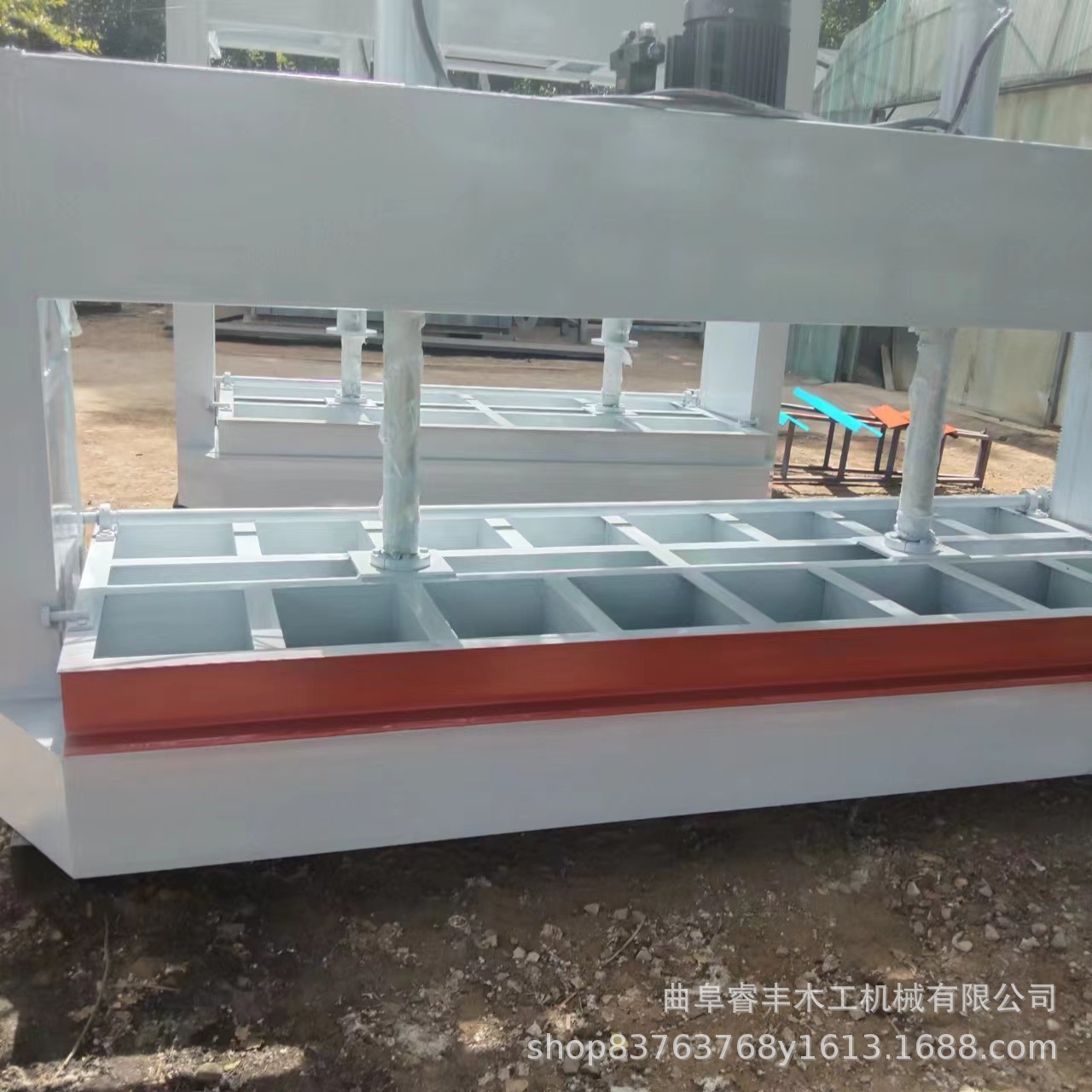 外墙保温一体板多层板冷压机 自动保压补压计时 刨花板冷压机设备