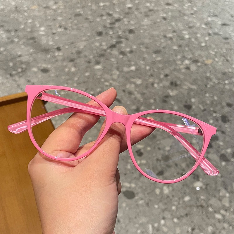 The new old flower mirror round frame gradient color old flower…