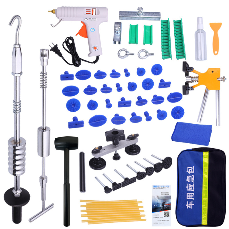 Removal Kit Paintless – Qìchē Sheet Metal Spray Repair - full-set-paintless-dent-repair-hook-hammer