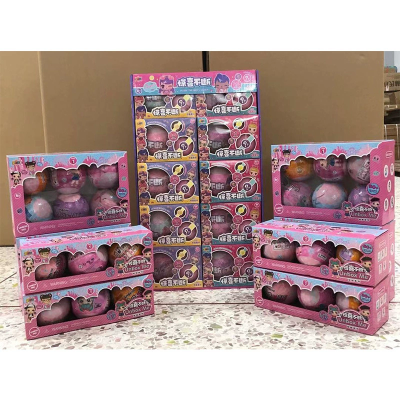 Семейная кукла-сюрприз Smart Toy, интерактивная раскрывающаяся шар-игрушка, наборы разных размеров, подарок