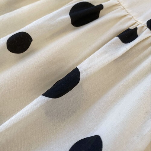 INS Spring New Baby Onesie Korean Style Girls' Baby Polka Dot Long Sleeve Pajama Suit Outwear Thin Climbing Suit