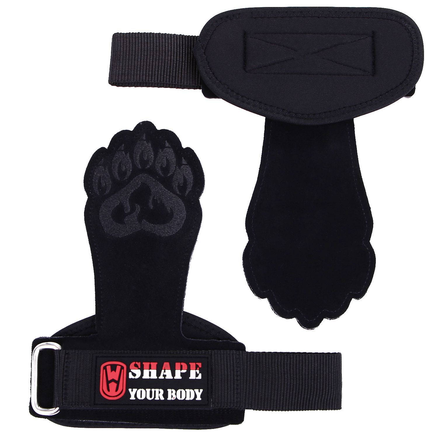 Guantes de acondicionamiento físico de agarre para hombres y mujeres, guantes de acondicionamiento físico de barras horizontales para proteger las manos