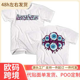 【欧码棉T】Incubus eyes balls；我的t恤是Alt Rock Band如图片