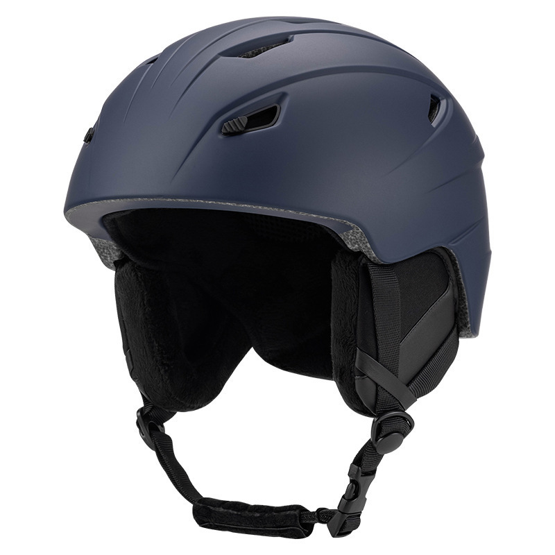 New Model Ski Helmet Set for Adults and Children, Suitable for Outdoor Sports, One-Piece Design with Goggles and Safety Helmet
