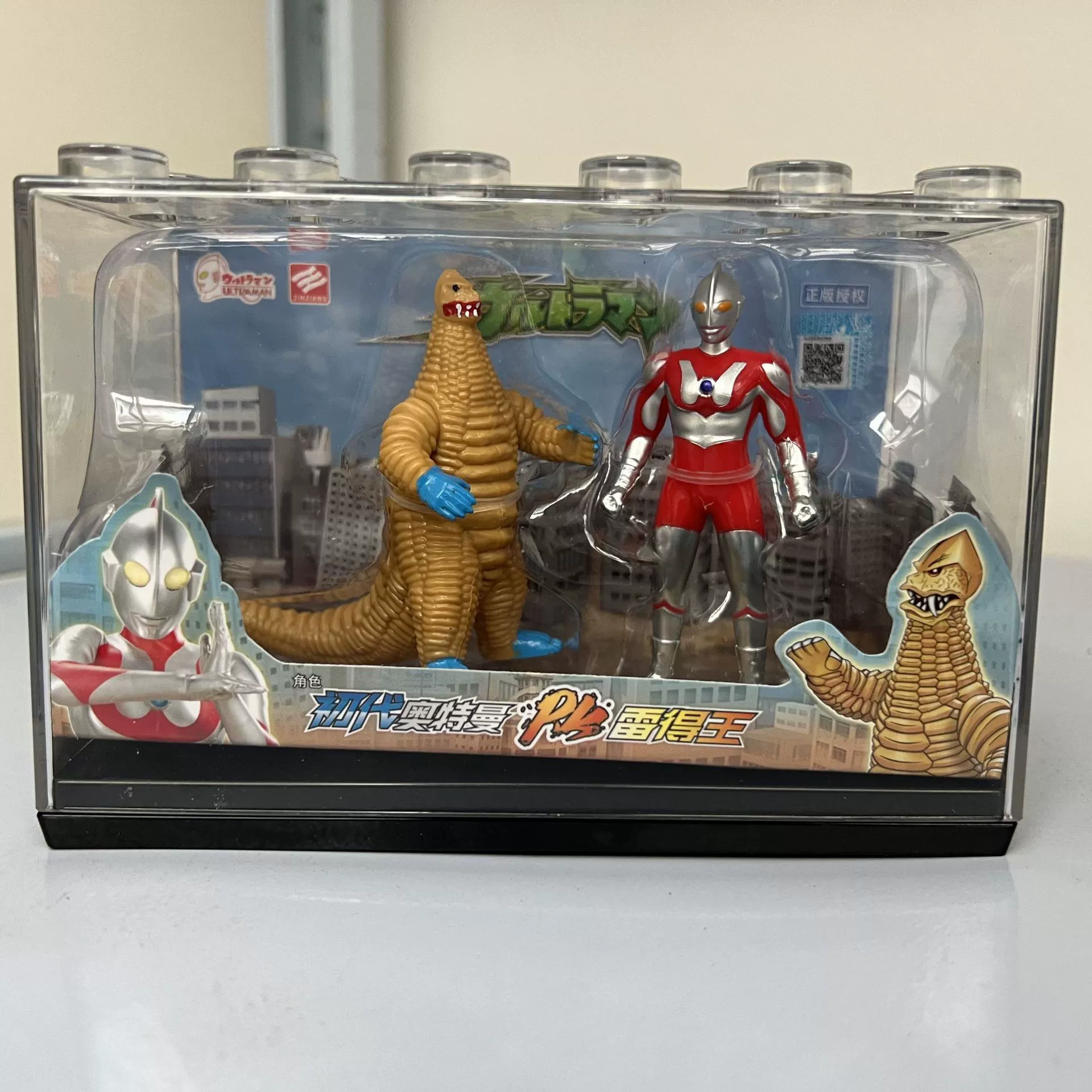 Оригинальная Ultra Monster Tyro против Gomora Семь Красный Король Человек Фигура Игрушка Украшение