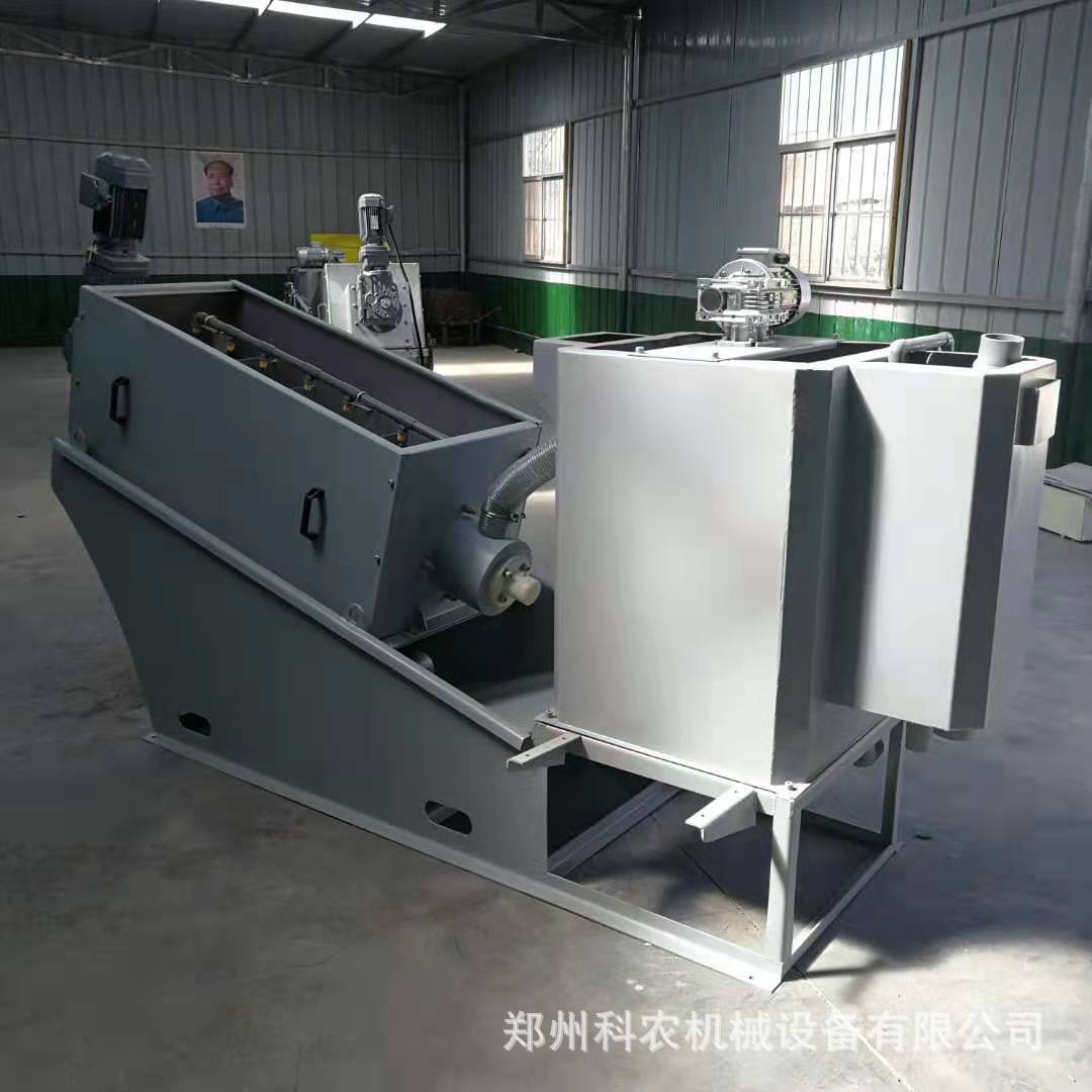 不锈钢全自动化污泥粪水脱水机  时产3方叠螺式废水回收机价格