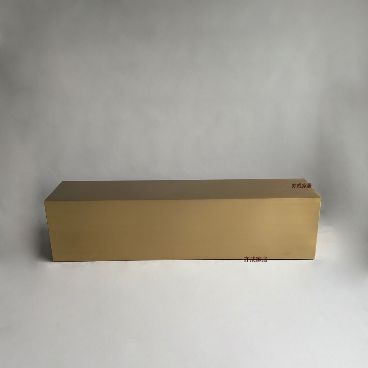 Modern Simple Light Luxury Stainless Steel Tv Cabinet Villa Hotel Model Room Large Flat Floor B&B Living Room Tv Cabinet