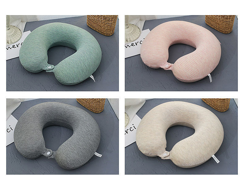 Cuscino da viaggio in memory foam per supporto collo in auto_voghion.com