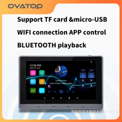 新製品7インチアンドロイド11オンライン背景音楽ホストwifi bluetooth usb家庭用全画面音楽コントローラ