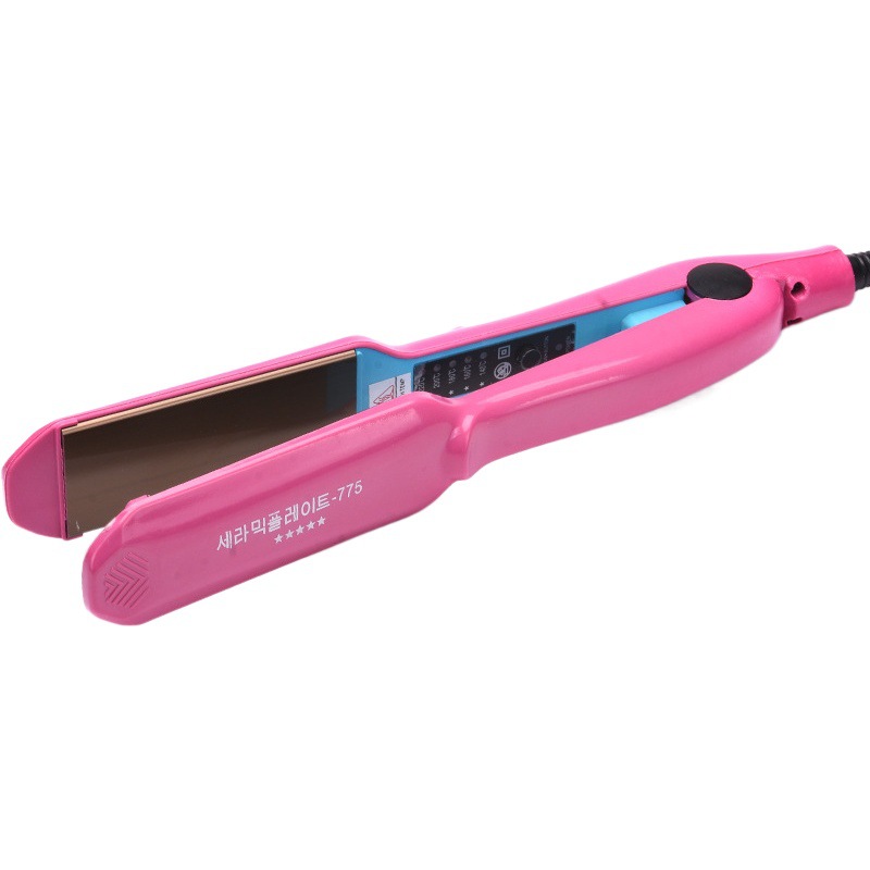 Amazon Corn Clip Calor Temperatura Plancha de Cabello Cerámica Corn Fluffy Blanche Corn Shades Flecha image 1