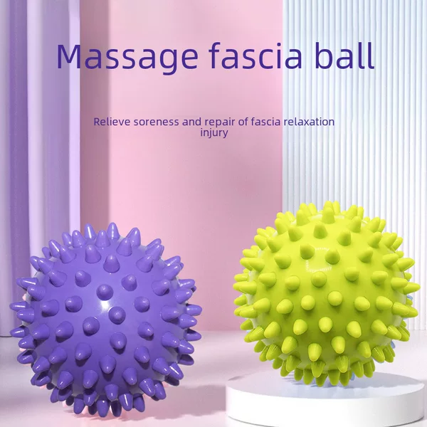 Pricking ball massage acupoint grip ball pointed nail fascia yoga ball fitness ball PVC plantar relaxation hedgehog ball
