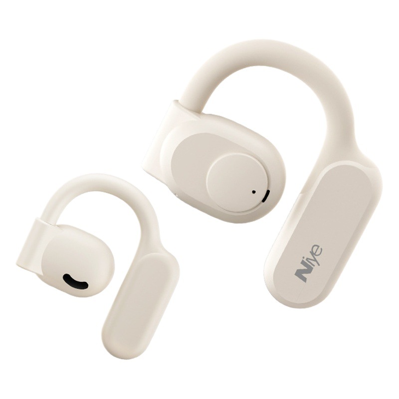 Niye nuevo H10 oído inalámbrico Clip-on de un solo oído auriculares Bluetooth 5,3 ultra-larga resistencia espera reducción de ruido Deportes