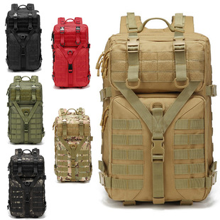 Tactical Camouflage 3P Backpack Outdoor Mountaineering Hiking Camping Multifunctional Large Capacity Backpack Amazon New in stock