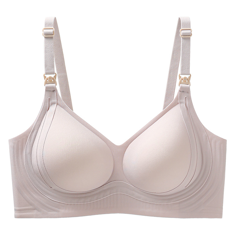 授乳ブラ ゼリーストリップ ソフトサポート プッシュアップ たるみ防止 産後授乳 固定コースター 大きい胸 マタニティブラ