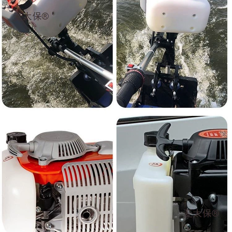 Моторная подвесная бензиновая propeller для подводной лодки четырехтактный весло-мотор на малой надувной лодке Metabo