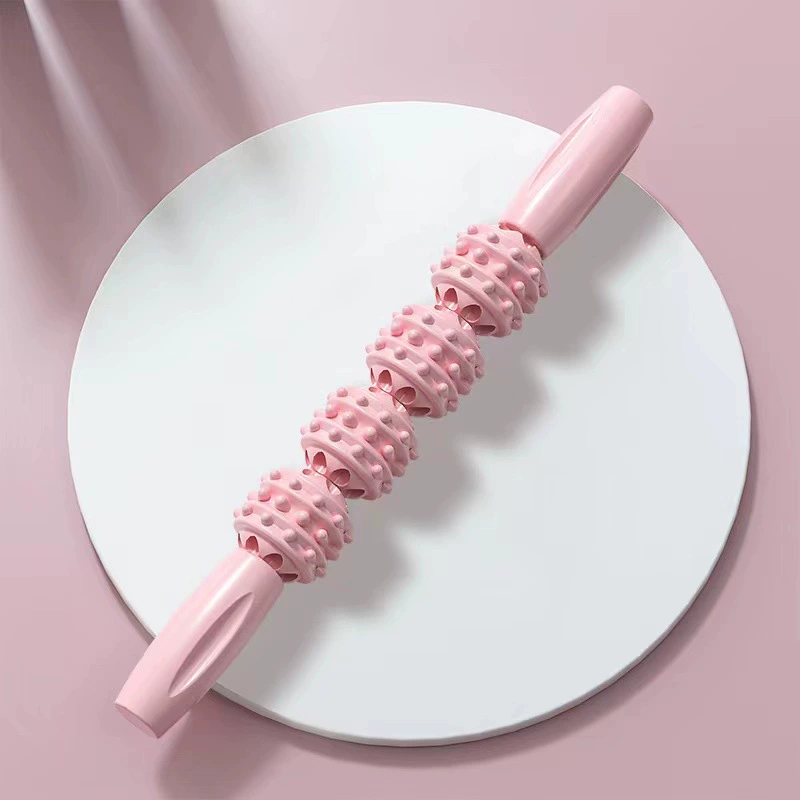 Массажный стержень ролик, fascia stick, Многошариковый 3/4/5/10 опций, 36,3 см для икр и ног