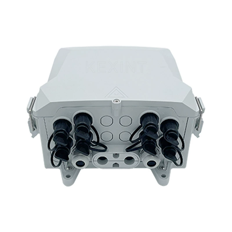 KEXINT Настенный 8-портовый распределительный короб для оптоволокна с водонепроницаемым разъемом Huawei Mini SC IP