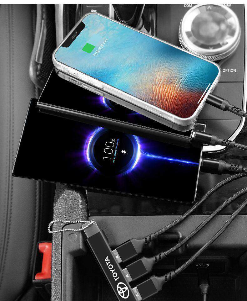 Suitable for Toyota Rav4 Corolla Levin Landa Car Adapter Type C to USB Converter Charger