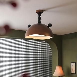 Medieval Style Eggshell Ceiling Lamp, Retro Simple Style Living Room, Bedroom, Restaurant, B&B Chandelier, Children's Room Study Lighting