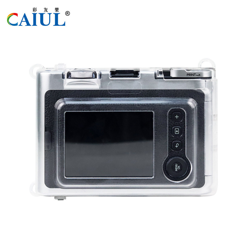 Suitable for Polaroid Instax Minievo Transparent Protective Case Pc Crystal Shell Storage Protective Cover Anti-Scratch Cordless