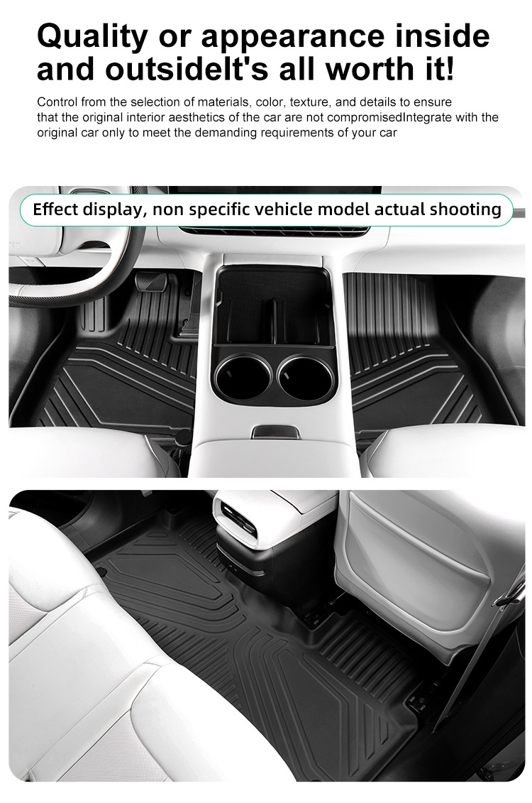 Suitable for 25 Models of Chery Jaecoo J5 Ev Car Floor Mats, Tpe Floor Mats, Trunk Mats, Cross-Border