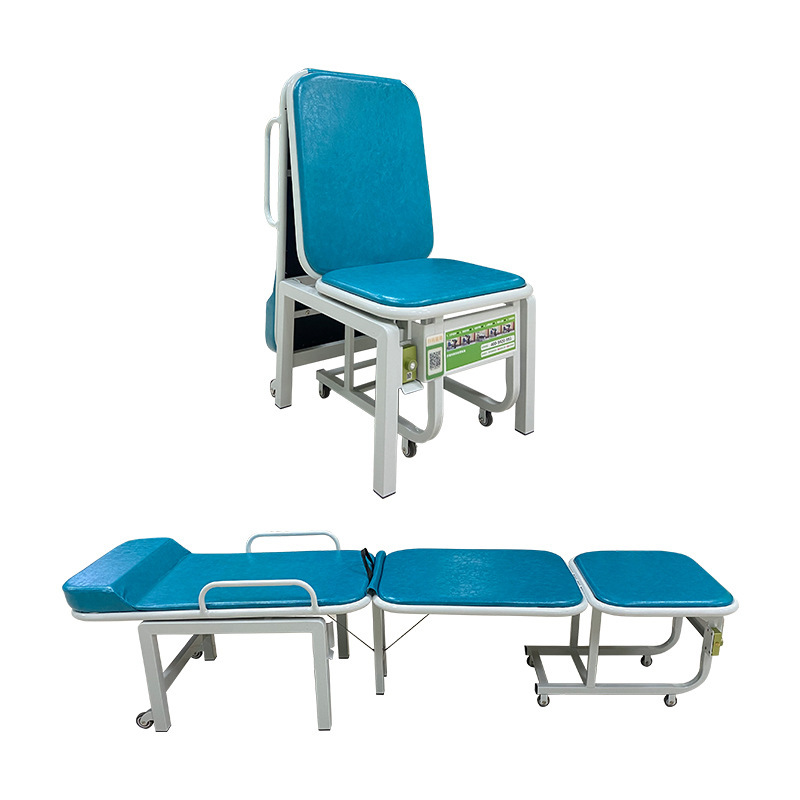 Mini Armless Shared Accompanying Chair Hospital Sweep Size Folding Bed Chair Intelligent Accompanying Bed Folding with Wheels Mini Armless Shared Accompanying Chair Hospital Sweep Size Folding Bed Chair Intelligent Accompanying Bed Folding with Wheels