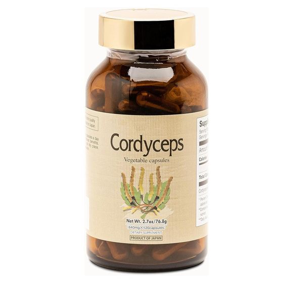 Cross-border supply of 120 Cordyceps sinensis Mushroom Capsules Cordyceps Mushroom Capsules