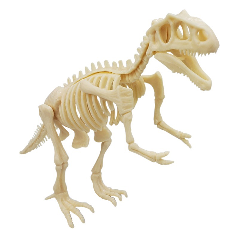Archaeological Excavation Toys Dinosaur Fossil Skeleton Treasure Excavation Children's Handmade DIY Plaster Toys Gem Archaeological Toys