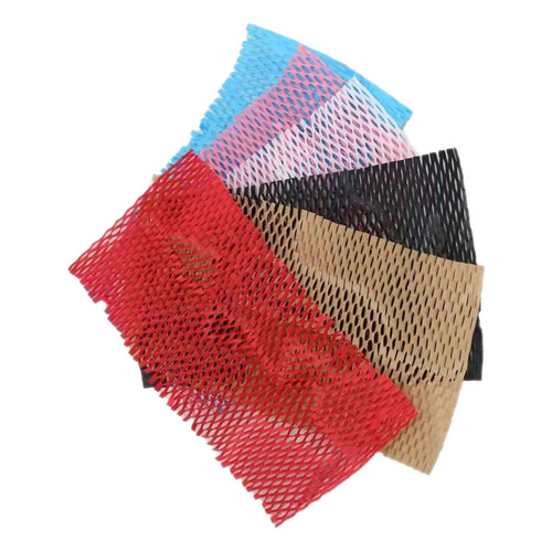 Ins style colorful honeycomb nest paper shock-proof buffer packaging degradable kraft paper environmentally friendly Guka packaging accessories