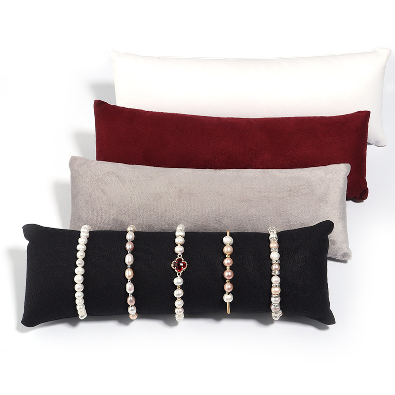 Watch Box Small Pillow Jewelry Box Velvet Small Pillow Core Matching Bracelet Jewelry Decoration