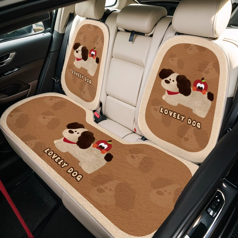 汽车坐垫四季通用高级感女夏季通风透气冰丝车座垫车内后排座椅垫