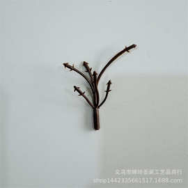 仿真圣诞红果果叉配件 泡沫球果叉丝花小花花叉仿真花配件 6CM6叉