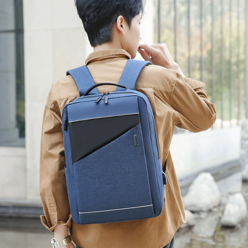 Laptop, travel school bag for elementary school students, backpack for traveling for leisure, business version, simple and elegant design