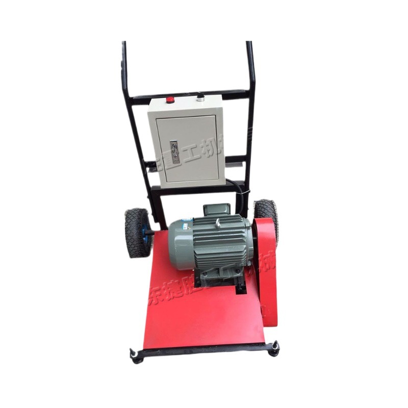 Manual empujando arena de campo deportivo campo de baloncesto pulido de pista de plástico escuela vieja máquina de renovación de pista