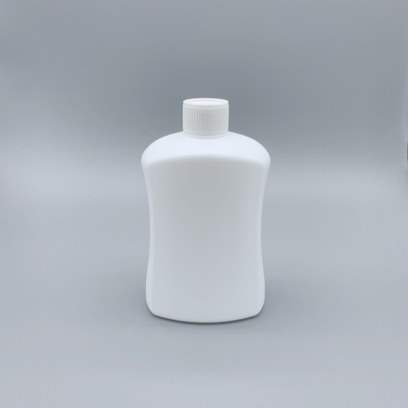 500ml扁形塑料瓶 液体清洁剂除蜡PE日化瓷砖地板剂油烟机量大优惠