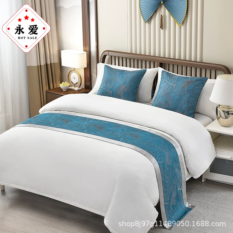 Bed Towel Luxury Hotel Hotel bedding Furnishing Best Best Bed Banner European Simple Light luxury bed cover