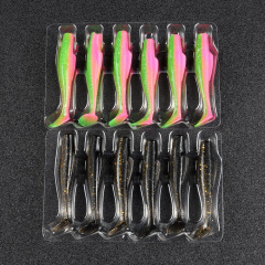 Cross-border fishing lure worm bait 6-pack MAN 5.5cm 1.6g TPR lure zman MinnowZ