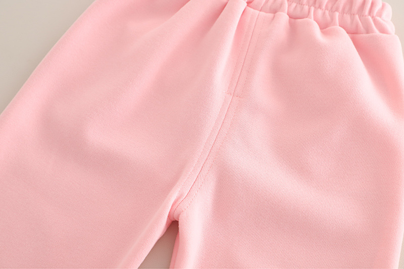 Mädchen Casual Sweatshirt- Und Leggings-set Mit Großer Schleife_voghion.com