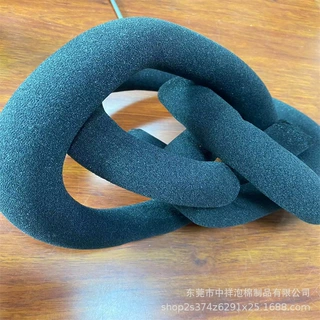 白色聚胺脂卷发棒海棉实心柱子高回弹无热卷发棒海棉棒工厂直销