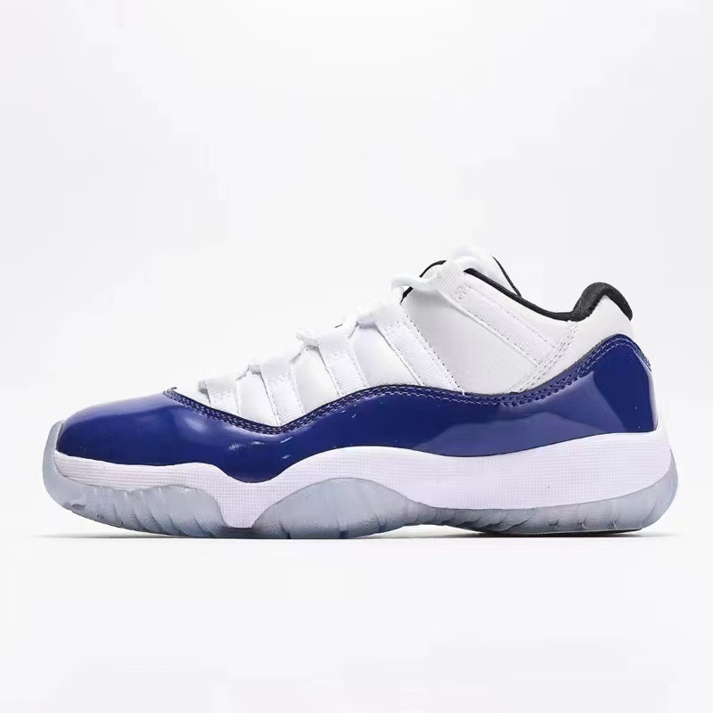 Zapatillas Putian AJ11 Starry Sky Big Devil Slam Dunk, de caña alta y baja, deportivas, casuales, versátiles, unisex, en negro y rojo.