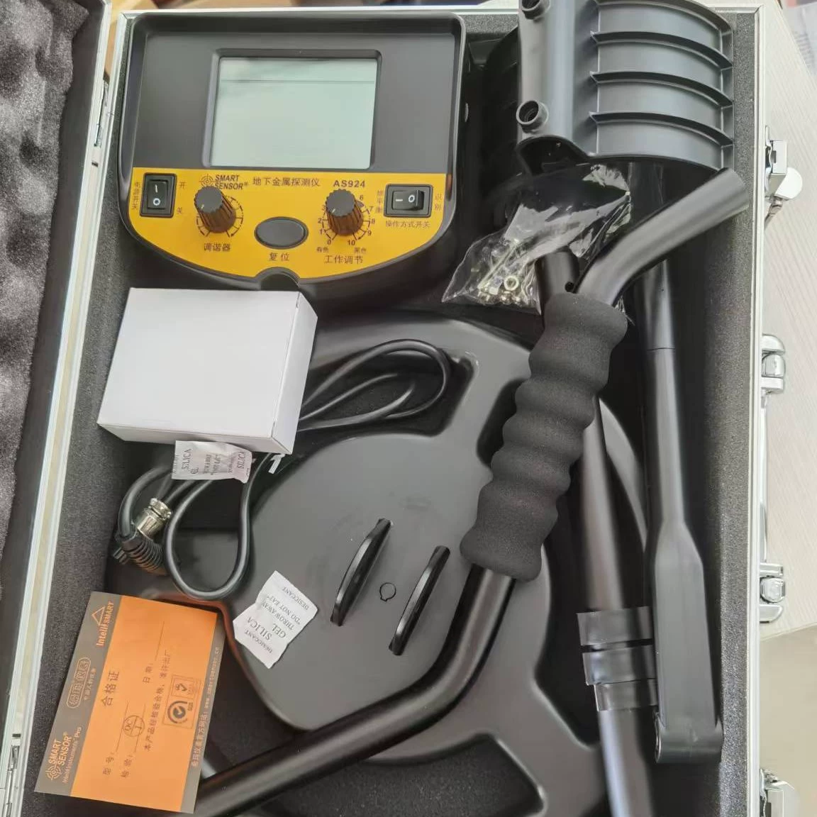 Химма AS924/964 Металлический детектор Археология Золотого искателей Ручной Золотой детектор