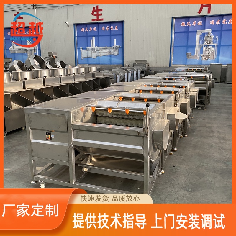 土豆红薯清洗去皮机猪蹄清洗机 果蔬加工设备萝卜清洗机新品推荐