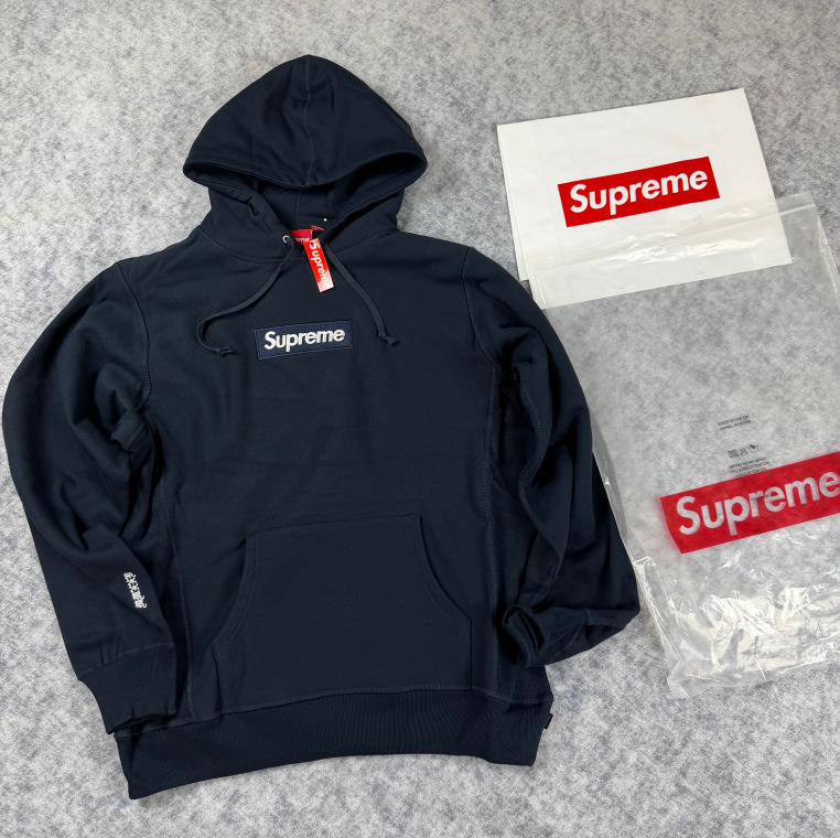 Supreme Jacket Box Logo Navy
