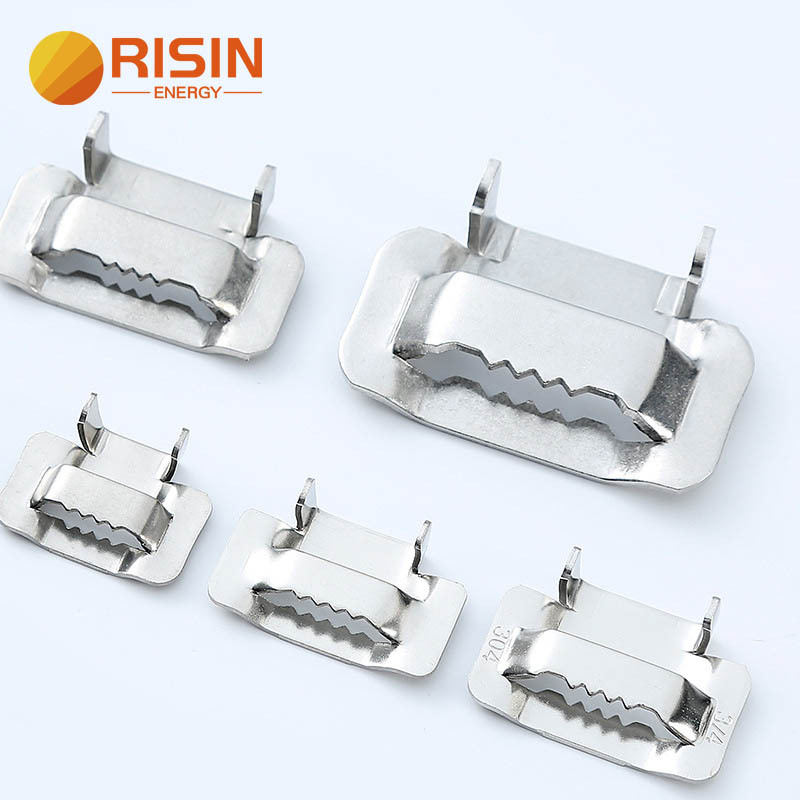 重型电缆桥架广告牌捆绑固定 BK 型包不锈钢带扣