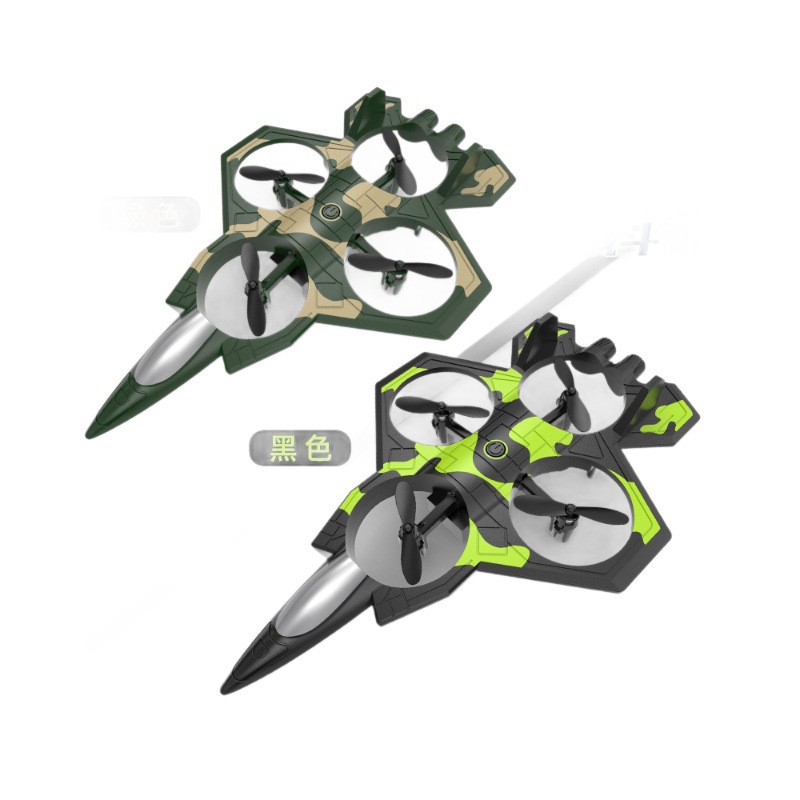 Juguetes RC transfronterizos acrobacias rollover UAV caza de control remoto quadcopter caza anti-colisión