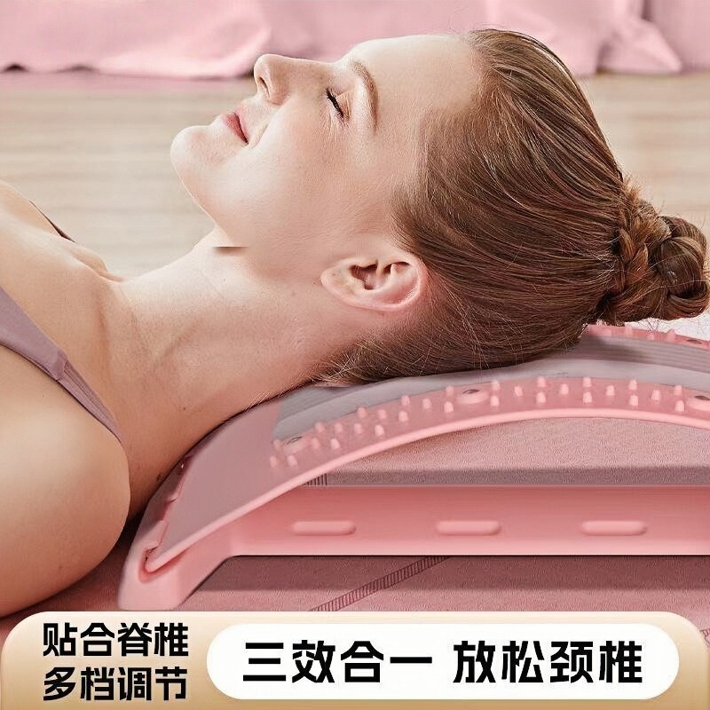 腰椎緩和装置、腰椎トップアーティファクト、腰椎を伸ばすための運動、矯正装置、家庭用の猫背と腰の圧迫|undefined