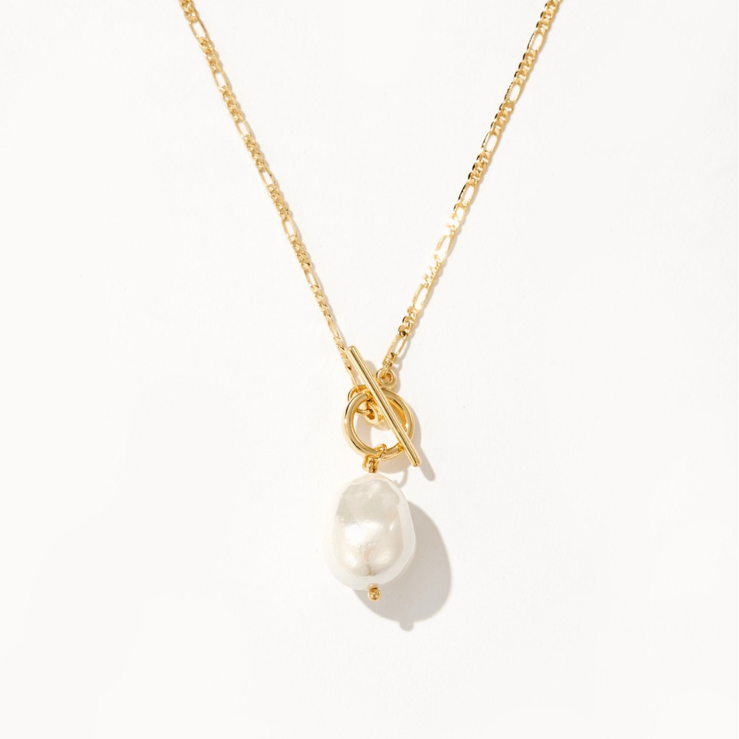 Collar De Perlas Nk De Acero Inoxidable Para Mujer Estilo Niche_voghion.com