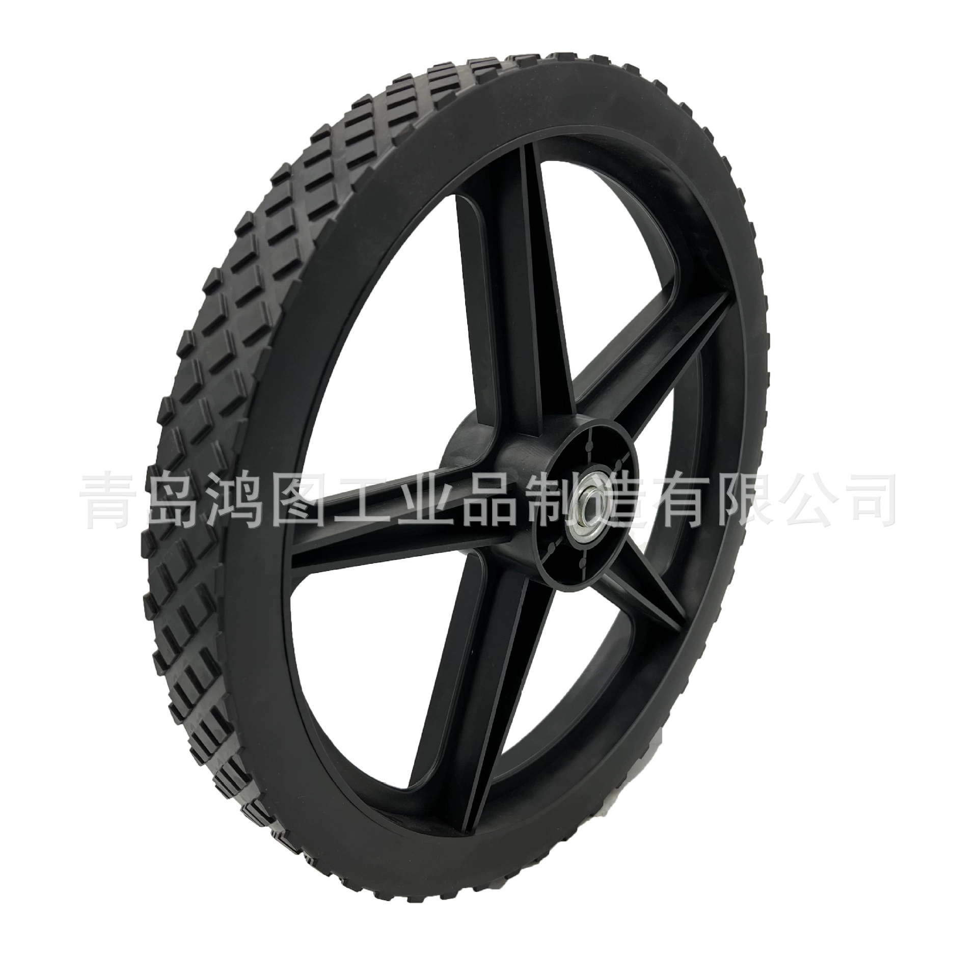 [Заводская поставка] 14-дюймовое пластиковое колесо из ПВХ 14*2 диаметр 350 мм машина для очистки резервуара для воды колесо тележки